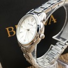 Bulova Sutton 96P219 Diamonds White Dial Stainless Steel Women s Watch