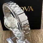 Bulova Sutton 96P219 Diamonds White Dial Stainless Steel Women s Watch
