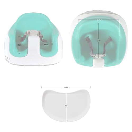 Bumbo 3 in 1 Multi Seat for 6 to 36 Months  Travel Baby Feeding & Play Floor Seat  All in One Portable Booster with Tray & Toddler High Chair  Taupe