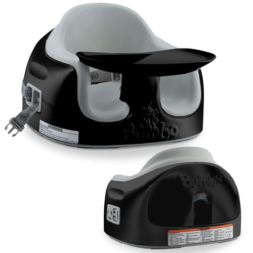 Bumbo 3 in 1 Multi Seat for 6 to 36 Months  Travel Baby Feeding & Play Floor Seat  All in One Portable Booster with Tray & Toddler High Chair  Taupe