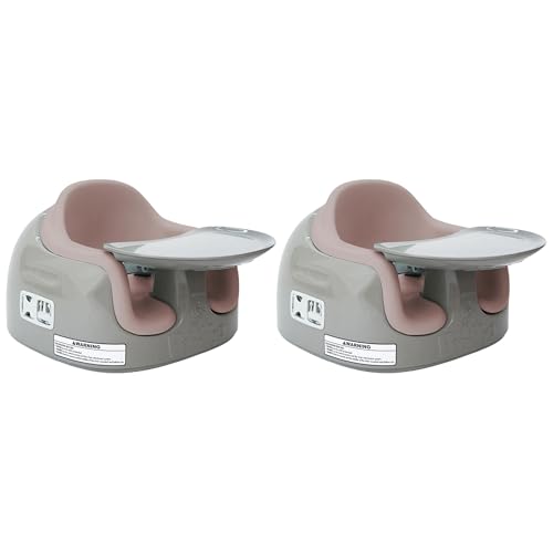 Bumbo 3 in 1 Multi Seat for 6 to 36 Months  Travel Baby Feeding & Play Floor Seat  All in One Portable Booster with Tray & Toddler High Chair  Taupe