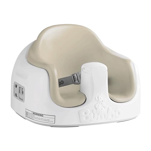 Bumbo 3 in 1 Multi Seat for 6 to 36 Months  Travel Baby Feeding & Play Floor Seat  All in One Portable Booster with Tray & Toddler High Chair  Taupe