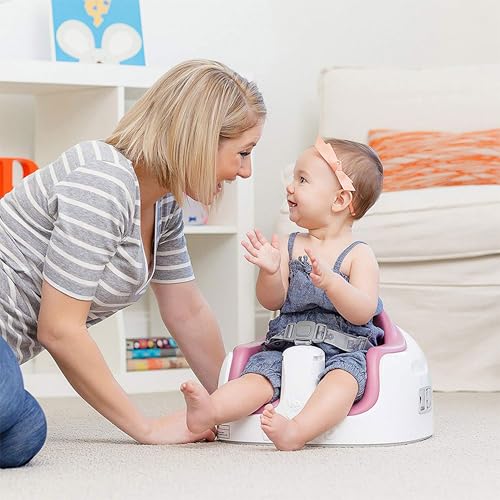 Bumbo 3 in 1 Multi Seat for 6 to 36 Months  Travel Baby Feeding & Play Floor Seat  All in One Portable Booster with Tray & Toddler High Chair  Taupe
