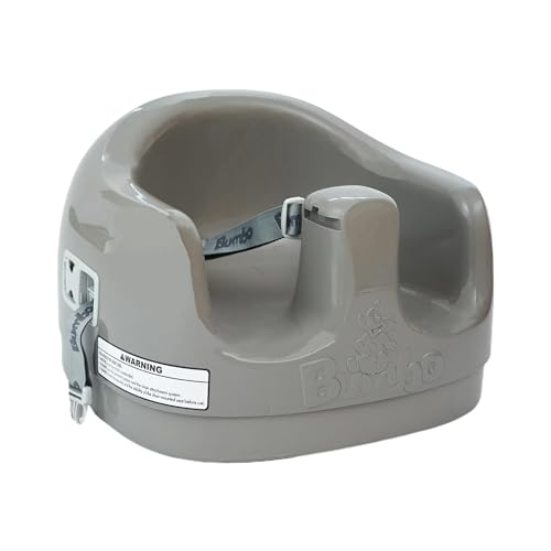 Bumbo 3 in 1 Multi Seat for 6 to 36 Months  Travel Baby Feeding & Play Floor Seat  All in One Portable Booster with Tray & Toddler High Chair  Taupe