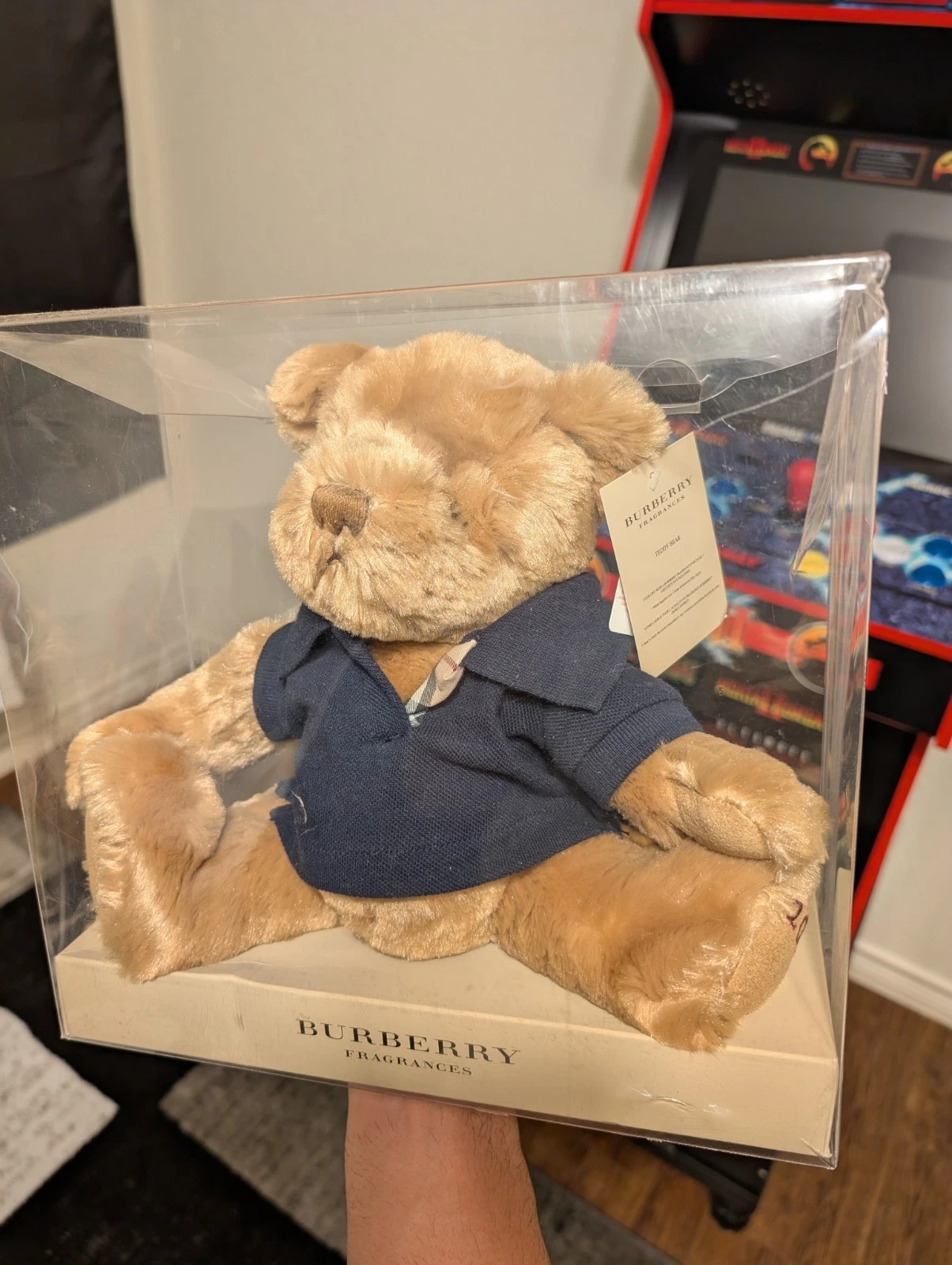Burberry Fragrance Plush Teddy Bear Dark Blue 2010