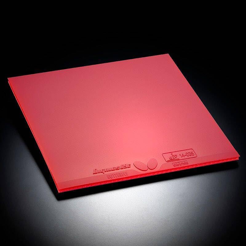 Butterfly Dignics 09C Table Tennis Rubber   1 9 or 2 1 mm   Red or Black   1 Inverted Table Tennis Rubber Sheet   Professional Table Tennis Rubber   Rubber of Choice for Timo Boll
