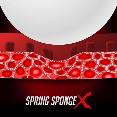 Butterfly Dignics 09C Table Tennis Rubber 1 9 or 2 1 mm Red or Black 1 Inverted Table Tennis Rubber Sheet Professional Table Tennis Rubber Rubber of Choice for Timo Boll