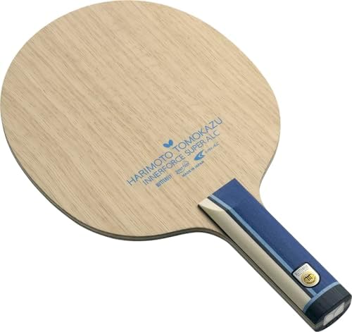 Butterfly Harimoto Innerforce Super ALC Table Tennis Blade   Available in Anatomic  Flared  or Straight Shakehand Handle Styles   Professional Table Tennis Blade   Made in Japan