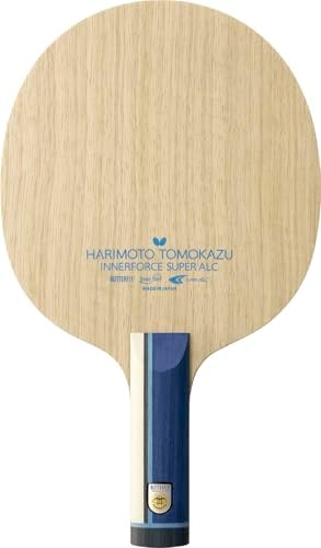 Butterfly Harimoto Innerforce Super ALC Table Tennis Blade   Available in Anatomic  Flared  or Straight Shakehand Handle Styles   Professional Table Tennis Blade   Made in Japan