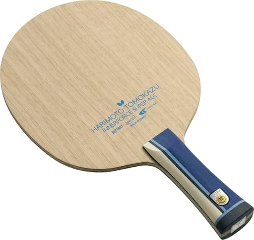 Butterfly Harimoto Innerforce Super ALC Table Tennis Blade   Available in Anatomic  Flared  or Straight Shakehand Handle Styles   Professional Table Tennis Blade   Made in Japan