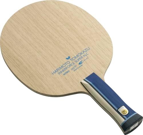 Butterfly Harimoto Innerforce Super ALC Table Tennis Blade   Available in Anatomic  Flared  or Straight Shakehand Handle Styles   Professional Table Tennis Blade   Made in Japan