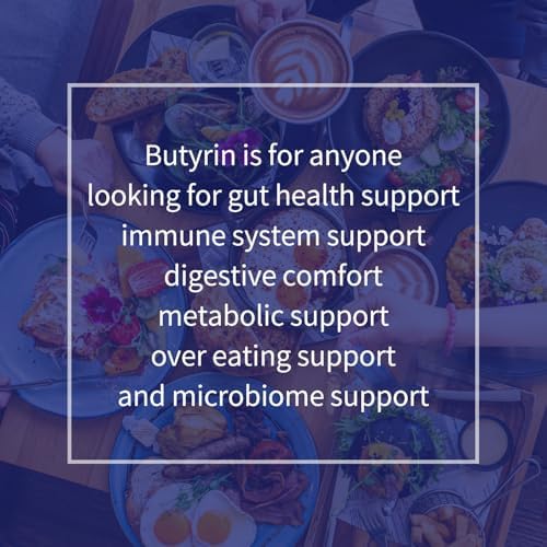Butyrate Supplement   3 in 1 Butyric Acid  Tributyrin  Postbiotics for Gut Health & Leaky Gut Support  Colon Health  Bloating  Constipation  Modulating Intestinal Flora  60 Softgels