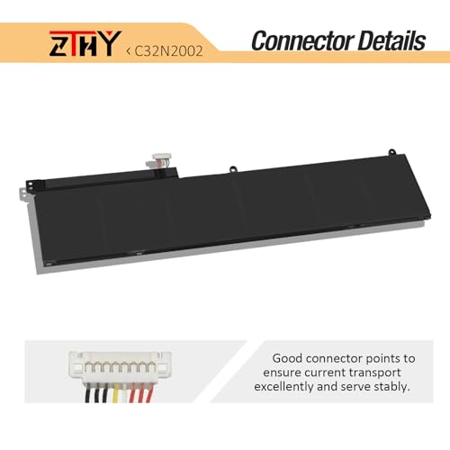C32N2002 96Wh Battery Replacement for Asus ZenBook Pro 15 OLED UM535 UM535Q UM535QE UM535QA UM535QH UX535 UX535L UX535LI Flip 15 UX564 UX564EH UX564EI UX564P UX564PH Q528 Q538E Q528E Q538EI Q528EH
