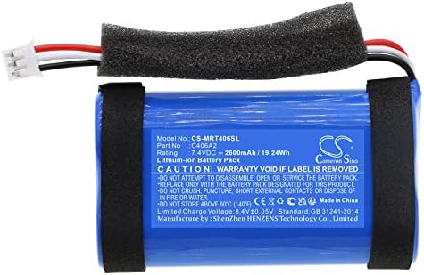 C406A2 Speaker Battery for Marshall Emberton 1001908 1005696