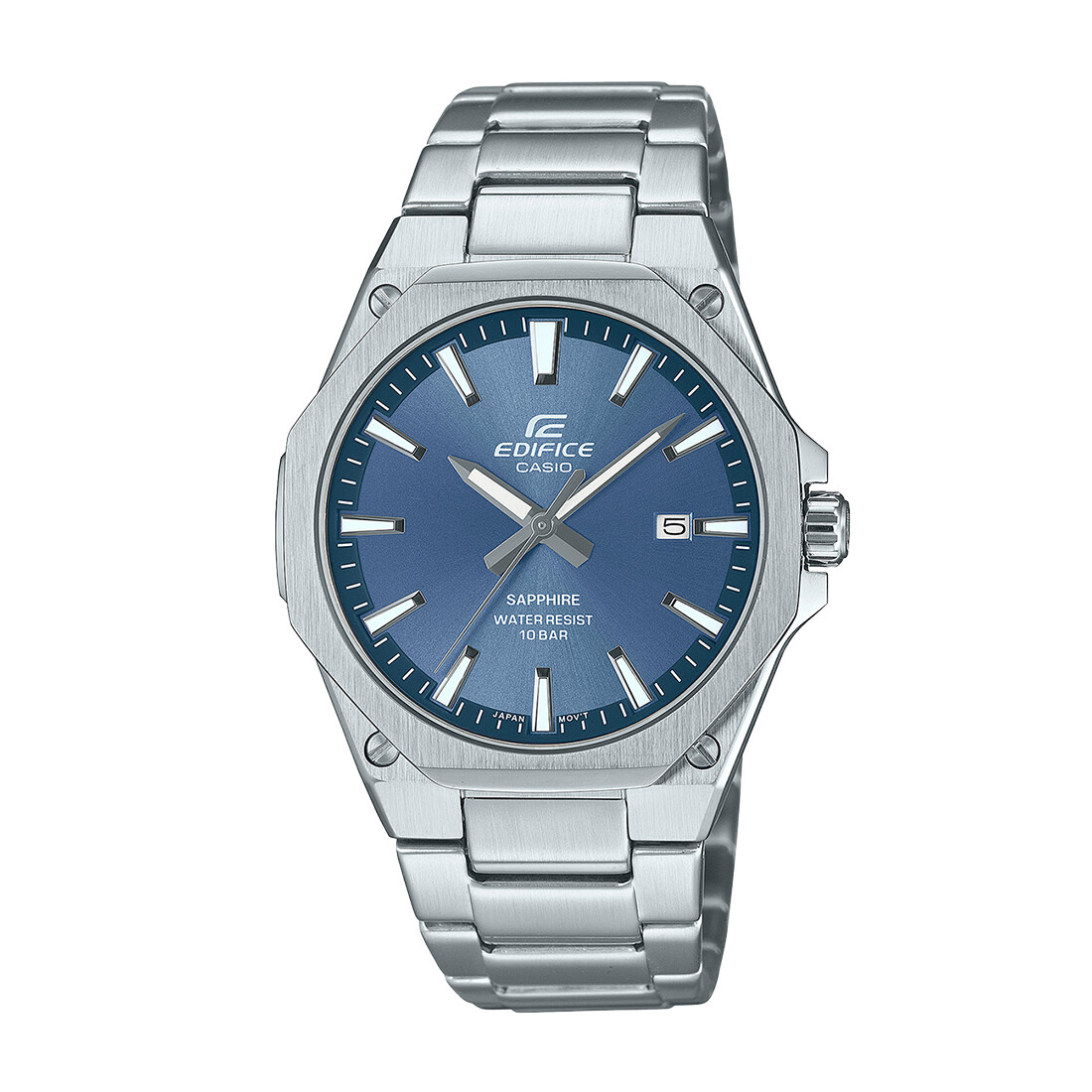 CASIO EDIFICE Standard Quartz EFR S108DJ 2AJF Blue Men s Watch New in Box