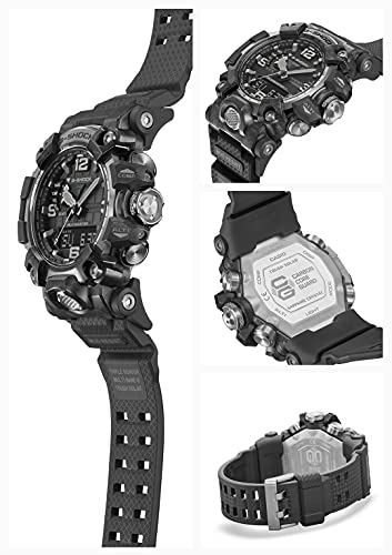 CASIO GWG 2000 1A1JF  G Shock Carbon MUDMASTER Radio Solar Triple Sensor Shipped from Japan