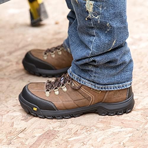 CAT Men s Threshold Waterproof Steel Toe Work Boot