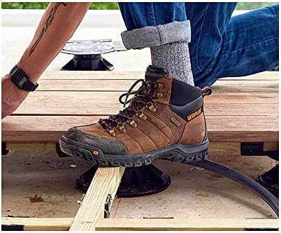 CAT Men s Threshold Waterproof Steel Toe Work Boot