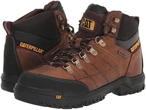 CAT Men s Threshold Waterproof Steel Toe Work Boot