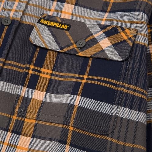 CAT Mens 1020008 Flannel Shirt