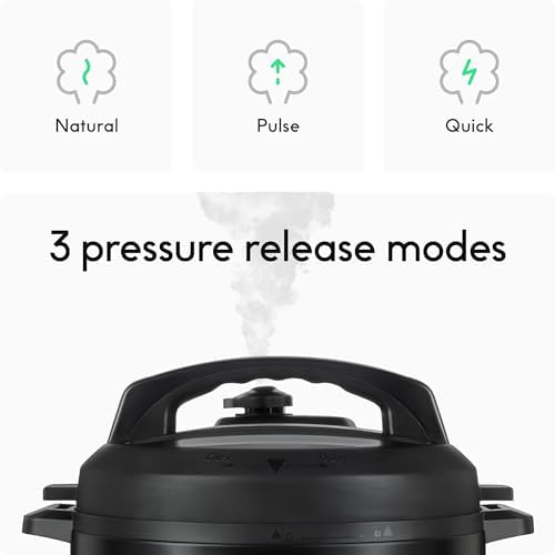 CHEF iQ Smart Pressure Cooker with WiFi and Built in Scale   Easy to Use 10 in 1 Multicooker with 500  Guided Recipes   Rice Cooker  Slow Cooker  Instant Meals for Foodies   6 Quart   Family Size