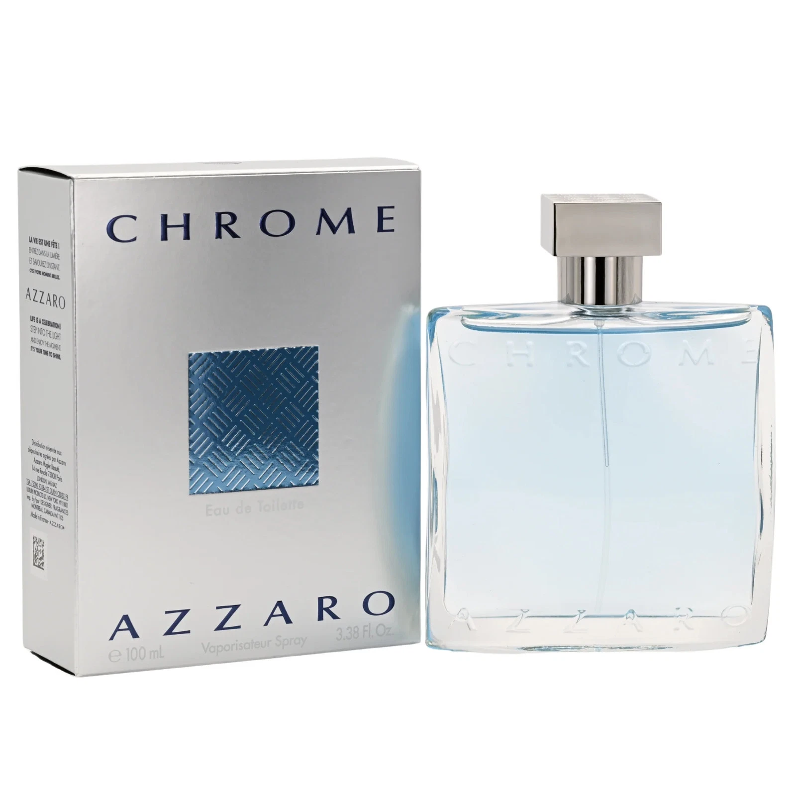 CHROME by Loris Azzaro for Men Cologne 3 3 oz / 3 4 oz EDT New in Box