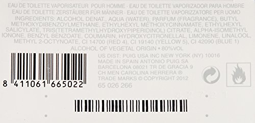 CH by Carolina Herrera for Men   3 4 oz EDT Spray   Packaging may vary 