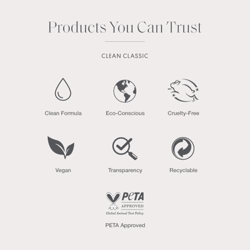 CLEAN CLASSIC Eau de Parfum  Layerable Perfume for Everyday Wear  Long Lasting  Uplifting Fragrance  Cruelty Free  Vegan  Phthalate Free  Paraben Free