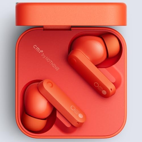 CMF Buds 2a Wireless Earbuds 2025 New Active Noise Cancelling 42dB Hybrid ANC Bluetooth Headphones  12 4mm Dynamic Driver for Big Bass  4 Mic Clear Call  Sport Ear Buds for iPhone  Android  Light Grey