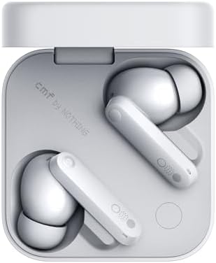 CMF Buds Pro 2 Wireless Earbuds with Smart Dial  50dB Hybrid Noise Cancelling Earbuds Wireless Bluetooth 5 3  11mm Bass with LDAC  6 Hi Res Audio Mics  43H Playtime  Fast Charging Case  Dark Grey