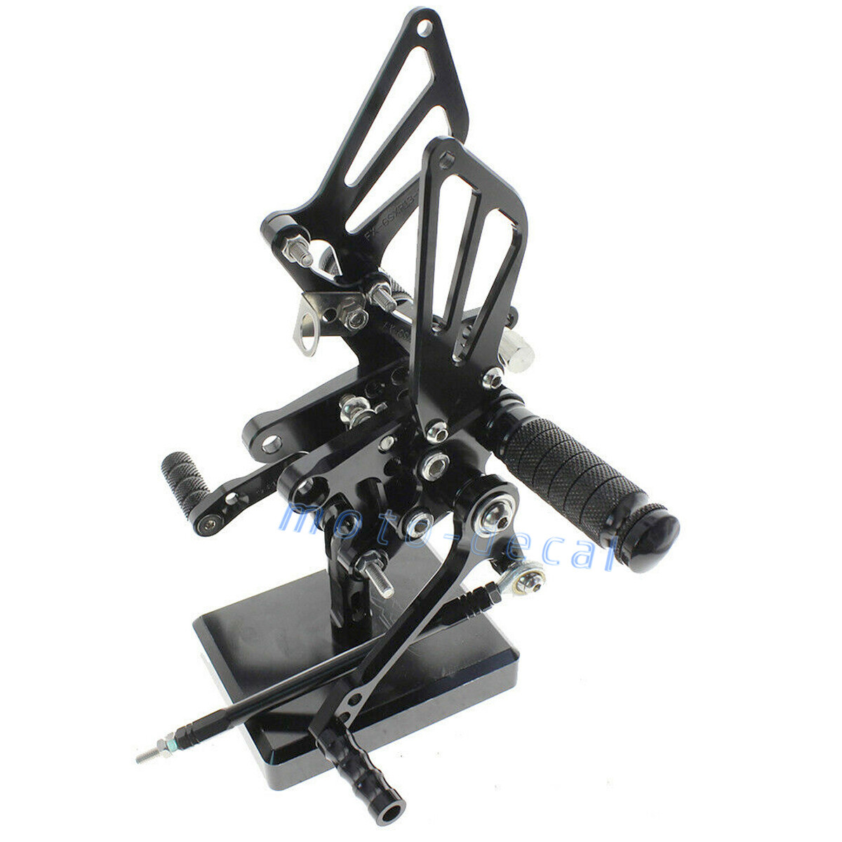 CNC Rearset Footrest For SV650 SV650S SV1000 SV1000S 1998 2014 Foot Pegs Pedals