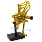 CNC Rearset Footrest For SV650 SV650S SV1000 SV1000S 1998 2014 Foot Pegs Pedals
