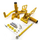 CNC Rearset Footrest For SV650 SV650S SV1000 SV1000S 1998 2014 Foot Pegs Pedals