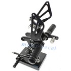 CNC Rearset Footrest For SV650 SV650S SV1000 SV1000S 1998 2014 Foot Pegs Pedals