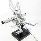 CNC Rearset Footrest For SV650 SV650S SV1000 SV1000S 1998 2014 Foot Pegs Pedals