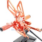 CNC Rearset Footrest For SV650 SV650S SV1000 SV1000S 1998 2014 Foot Pegs Pedals