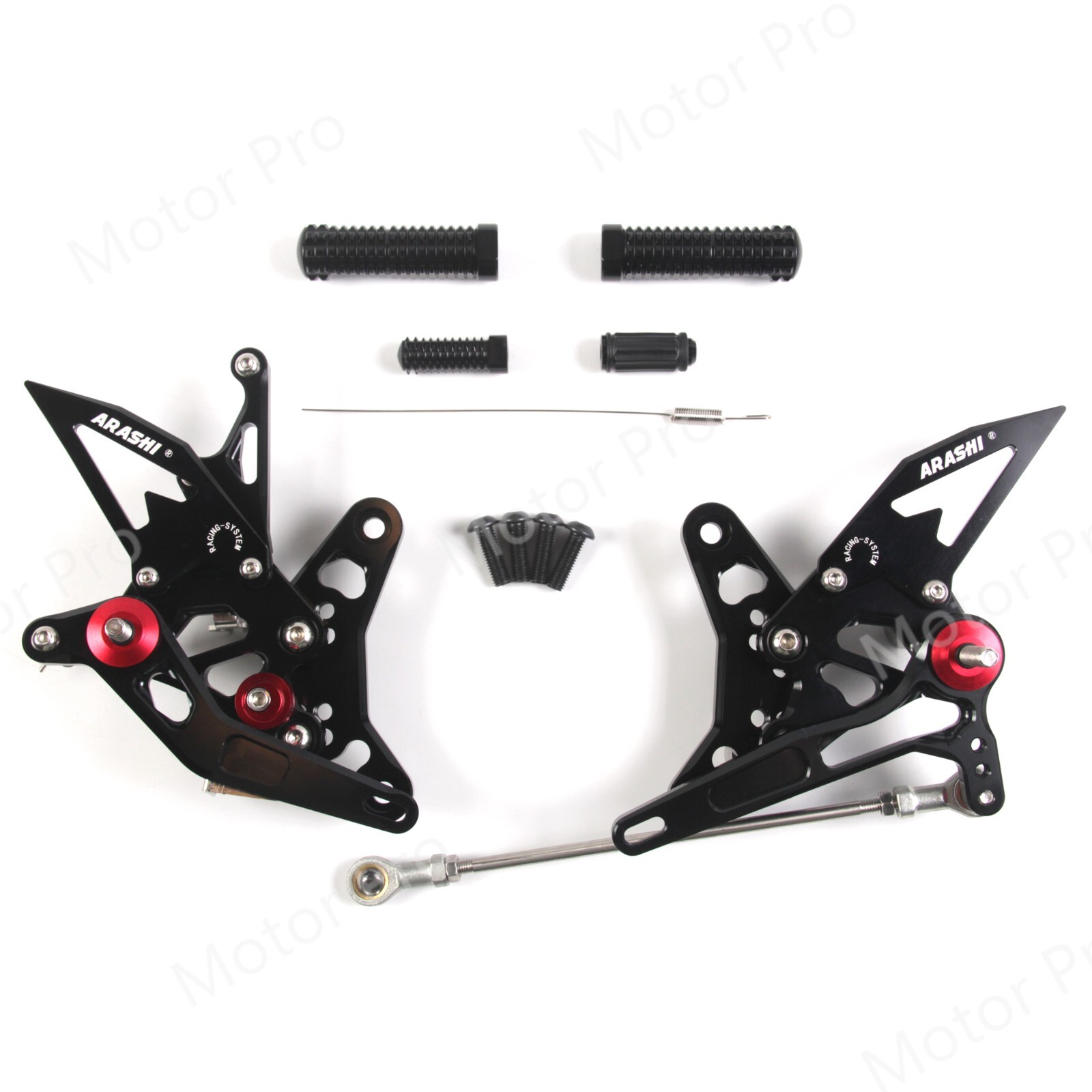 CNC Rearsets For Suzuki SV650 SV650S SV650X 2024 2025 Rear Set Footrest Footpegs
