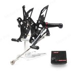 CNC Rearsets For Suzuki SV650 SV650S SV650X 2024 2025 Rear Set Footrest Footpegs