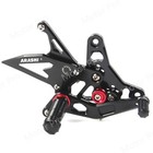CNC Rearsets For Suzuki SV650 SV650S SV650X 2024 2025 Rear Set Footrest Footpegs