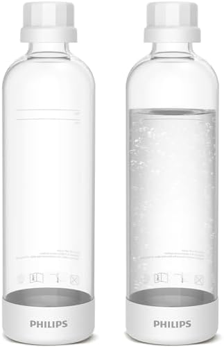 CO2 Canisters for Soda Maker  Philips 60L Threaded Refill Co2 Cylinder for Carbonated Water Machine  Compatible with All Screw In Sparkling Water Maker  Refillable Co2 Cartridges