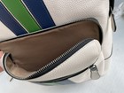 COACH CBI37 West Backpack Leather/Varsity Stripe/Chalk/ 598/NWT