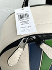COACH CBI37 West Backpack Leather/Varsity Stripe/Chalk/ 598/NWT