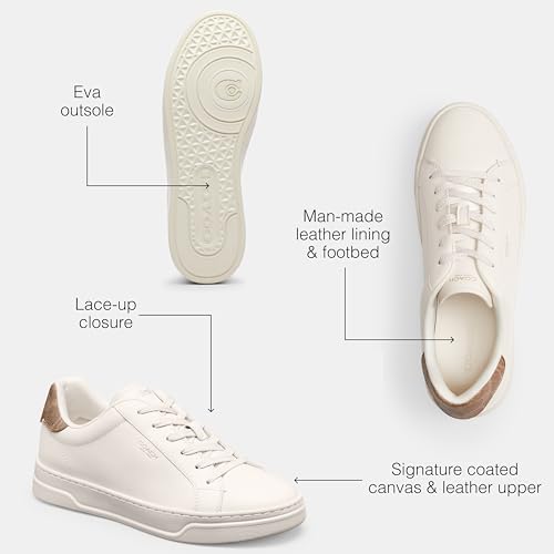 COACH Womens High Line Sneaker