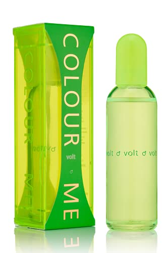 COLOUR ME Milton Lloyd Volt   Cologne for Men   Aromatic Fougere Fragrances   Mens Cologne   Long Lasting Perfume for Men   Eau de Parfum   3 oz