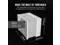 CORSAIR 2500D AIRFLOW Micro ATX Dual Chamber PC Case   White   Fully Mesh Front  Side  and Roof Panels   Fits up to 11x 120mm fans   4x AIO Radiator Mounting Positions