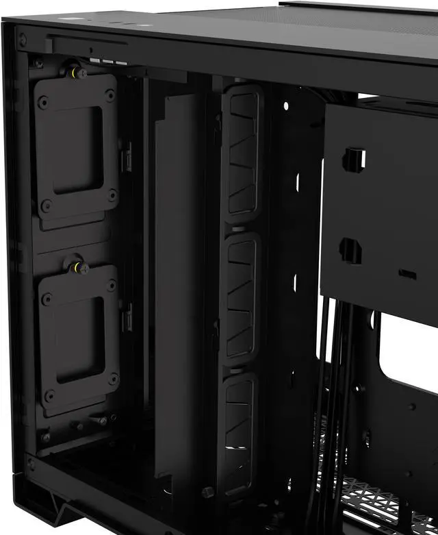 CORSAIR 2500X Micro ATX Dual Chamber PC Case  Tempered Glass Front Panels   Fits up to 9x 120mm fans   3x Radiator Mounting Positions   Highly Customizable