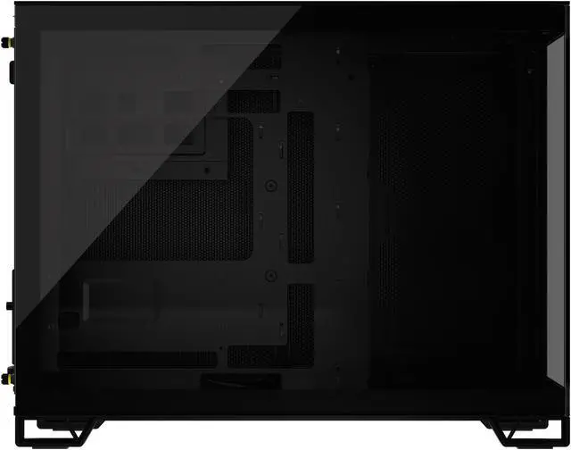 CORSAIR 2500X Micro ATX Dual Chamber PC Case  Tempered Glass Front Panels   Fits up to 9x 120mm fans   3x Radiator Mounting Positions   Highly Customizable