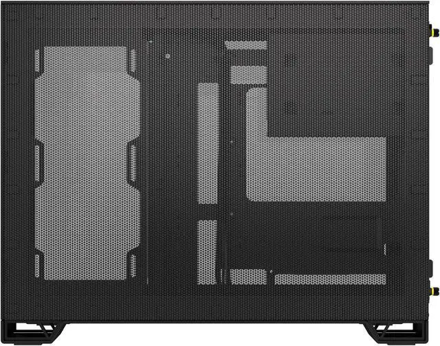 CORSAIR 2500X Micro ATX Dual Chamber PC Case  Tempered Glass Front Panels   Fits up to 9x 120mm fans   3x Radiator Mounting Positions   Highly Customizable