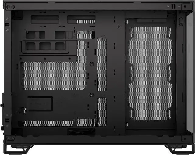 CORSAIR 2500X Micro ATX Dual Chamber PC Case  Tempered Glass Front Panels   Fits up to 9x 120mm fans   3x Radiator Mounting Positions   Highly Customizable