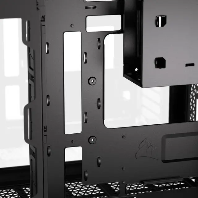 CORSAIR 2500X Micro ATX Dual Chamber PC Case  Tempered Glass Front Panels   Fits up to 9x 120mm fans   3x Radiator Mounting Positions   Highly Customizable